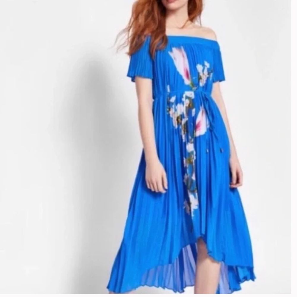 Ted Baker Melma Harmony Plated Dress